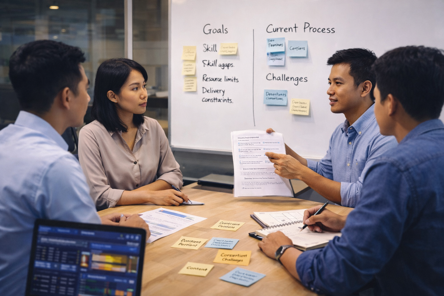 Fresh graduate onboarding and training
