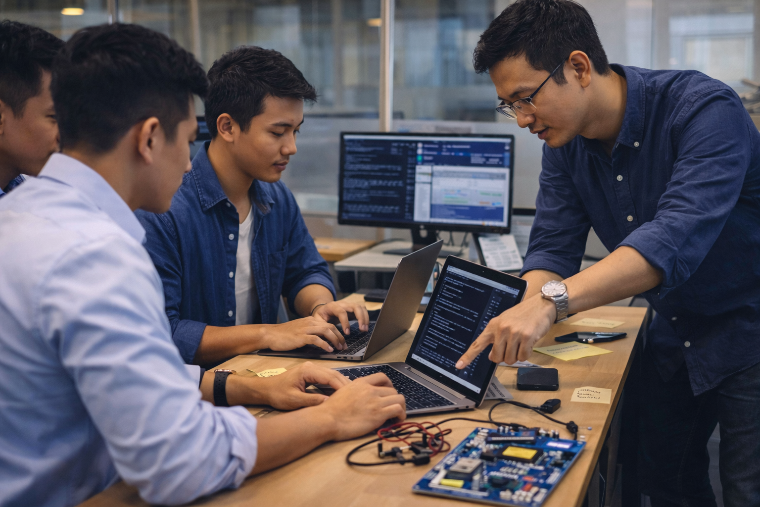 Experts delivering hands-on engineering training